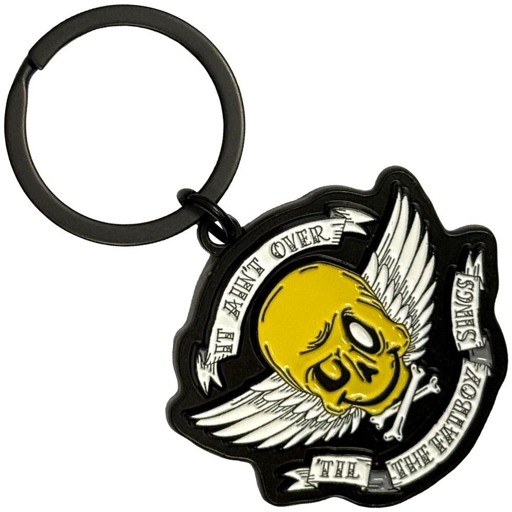 Fatboy Slim - Skull Keychain - Black/Multicolours